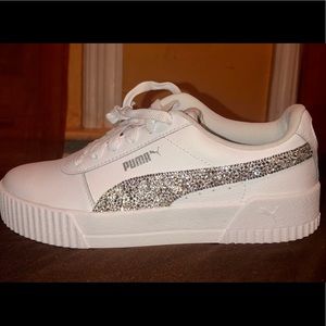NWT BLINGED PUMA SOFTFOAM - 110 OR BEST OFFER